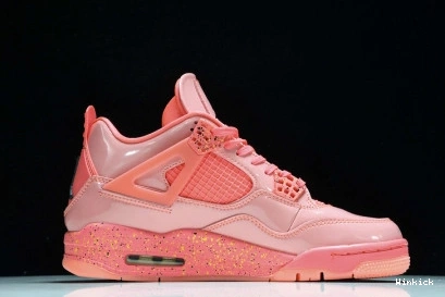 RETRO AQ9128-600 WMNS NRG AIR BLACK-VOLT' PUNCH 'HOT JORDAN 4 0808
